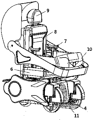 Electric wheelchair with defecation and urination functions