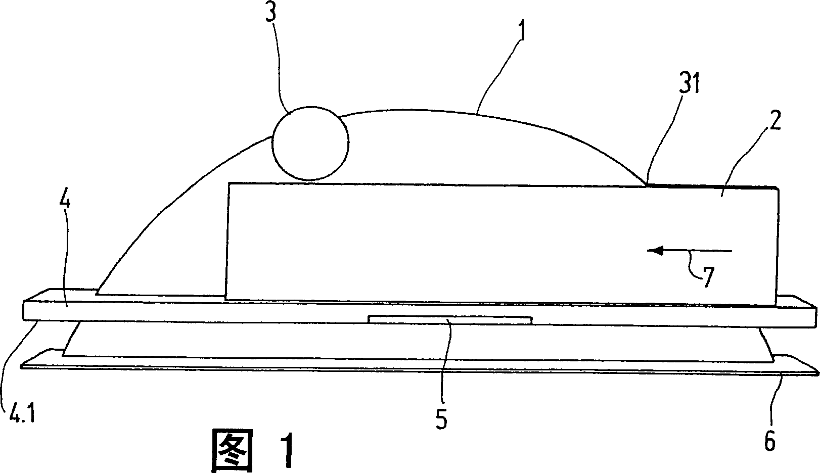 Device for protecting against accidental contact and method for protecting against accidental contact of a displaceable part