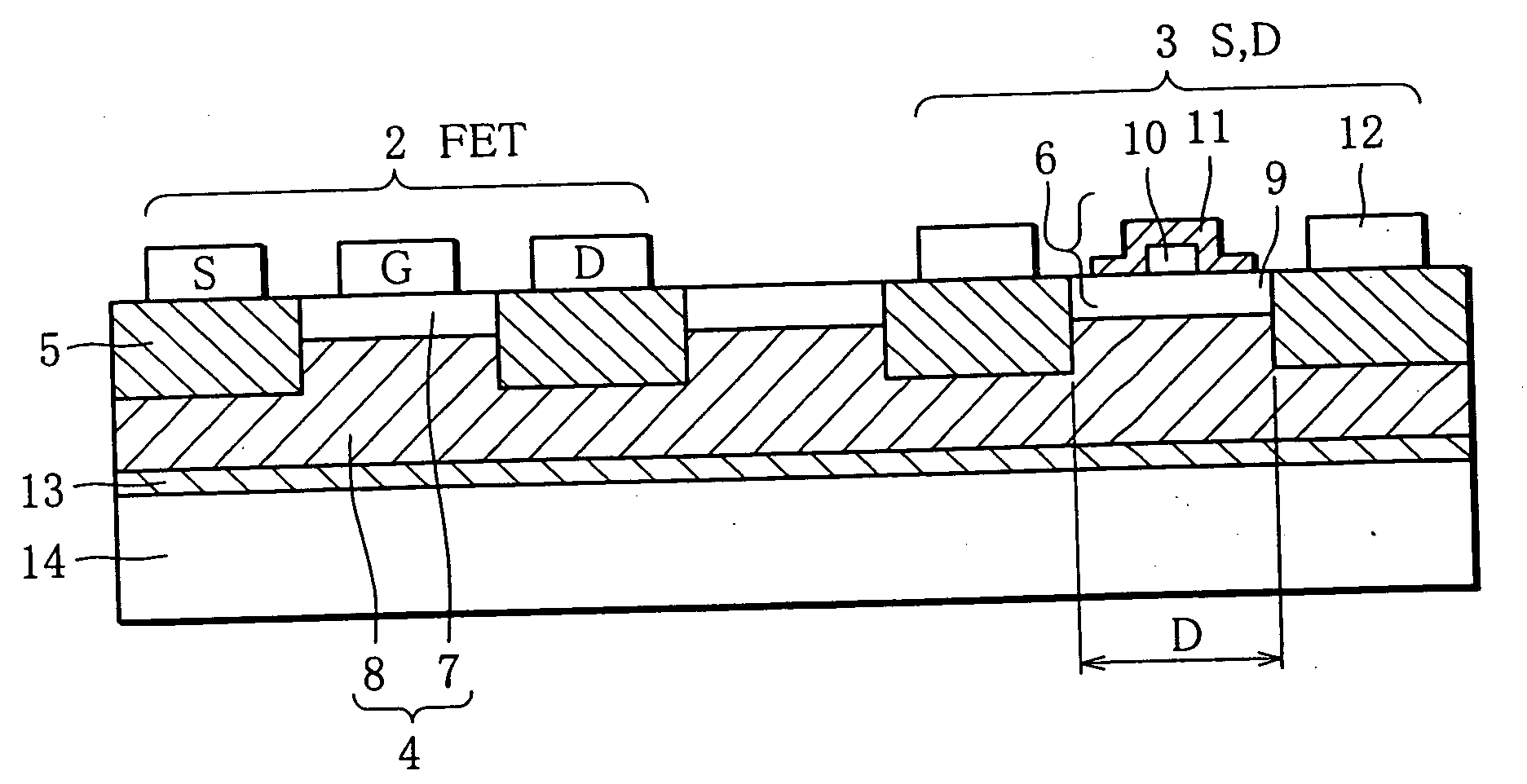 GaN-based semiconductor integrated circuit