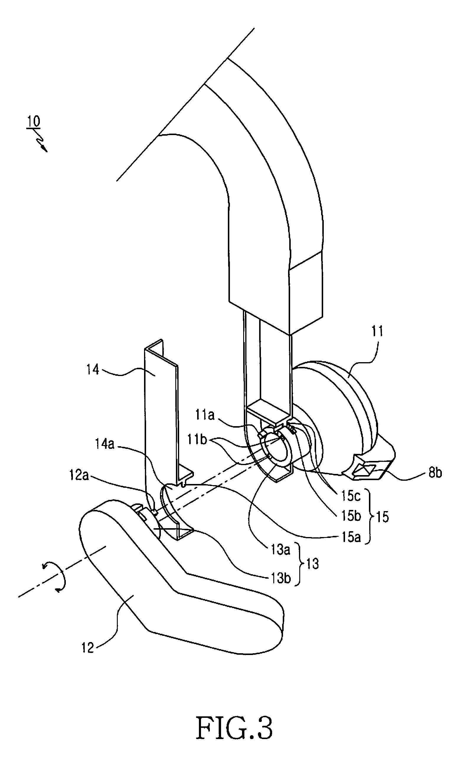 Earphone device having biological information measuring apparatus