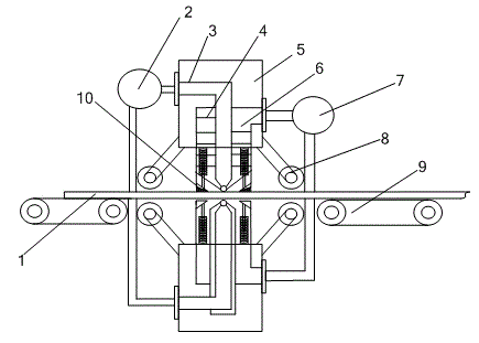 Dust removal device for leather