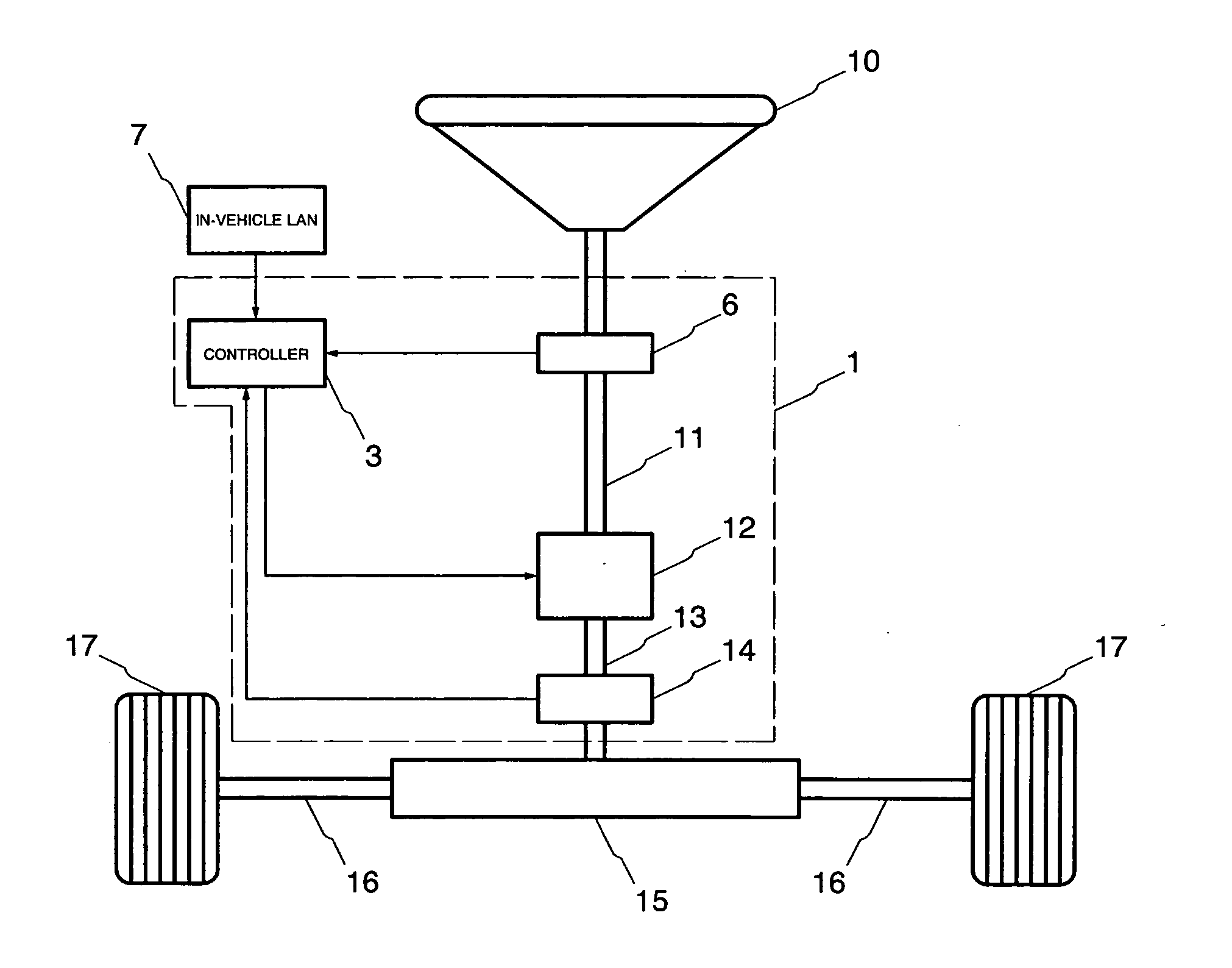 Variable transmission ratio steering apparatus