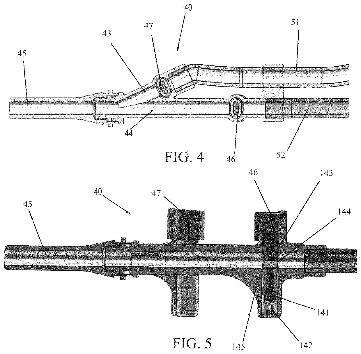 System for improving fluid drainage