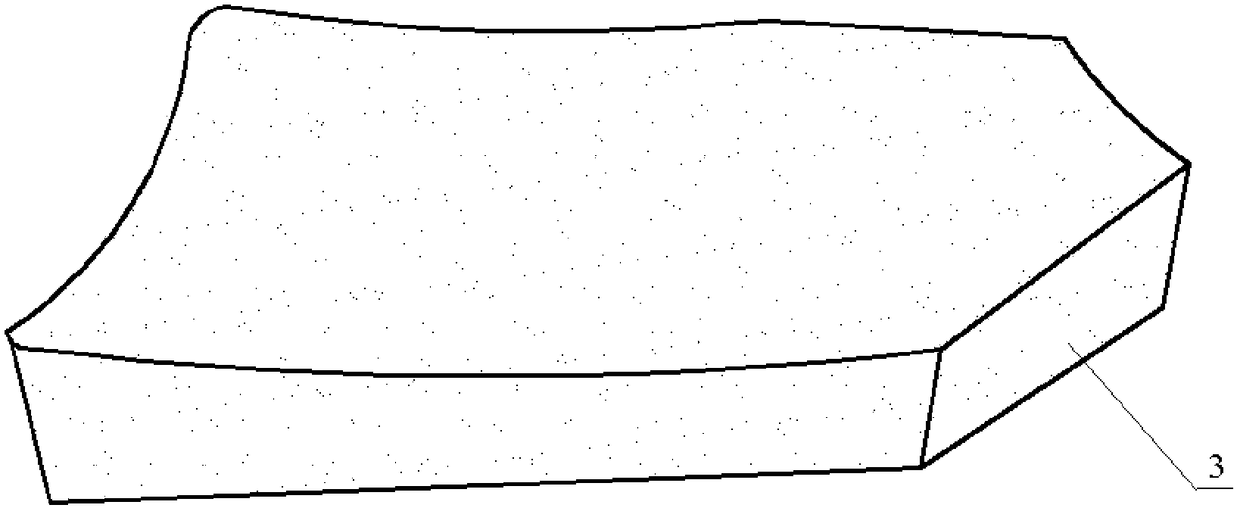 Preparation method and special mold for one-time forming multi-curved integral bulletproof plate