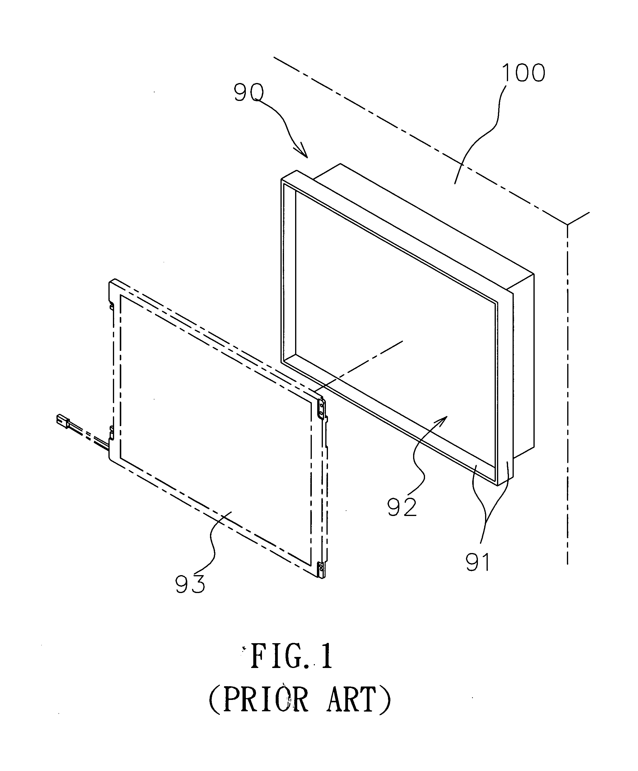 Roller type adjustable screen fixing apparatus