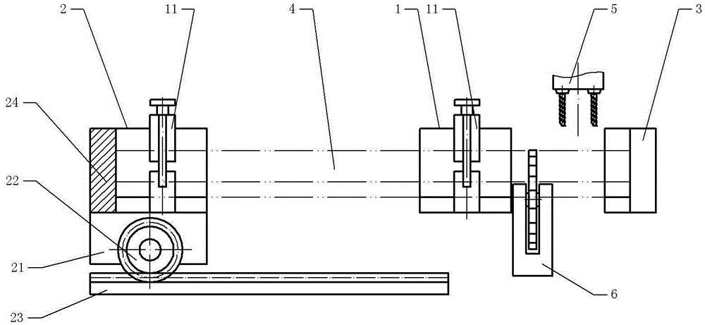 L-shaped connection piece machining equipment