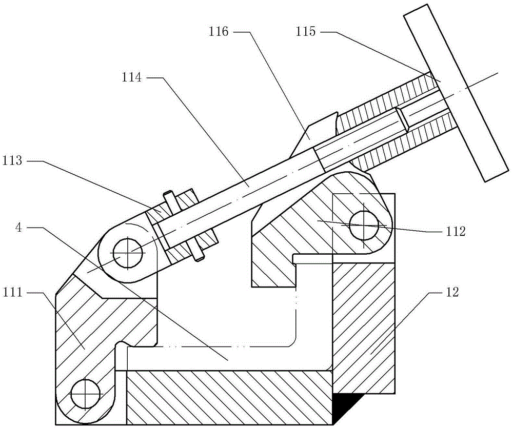 L-shaped connection piece machining equipment