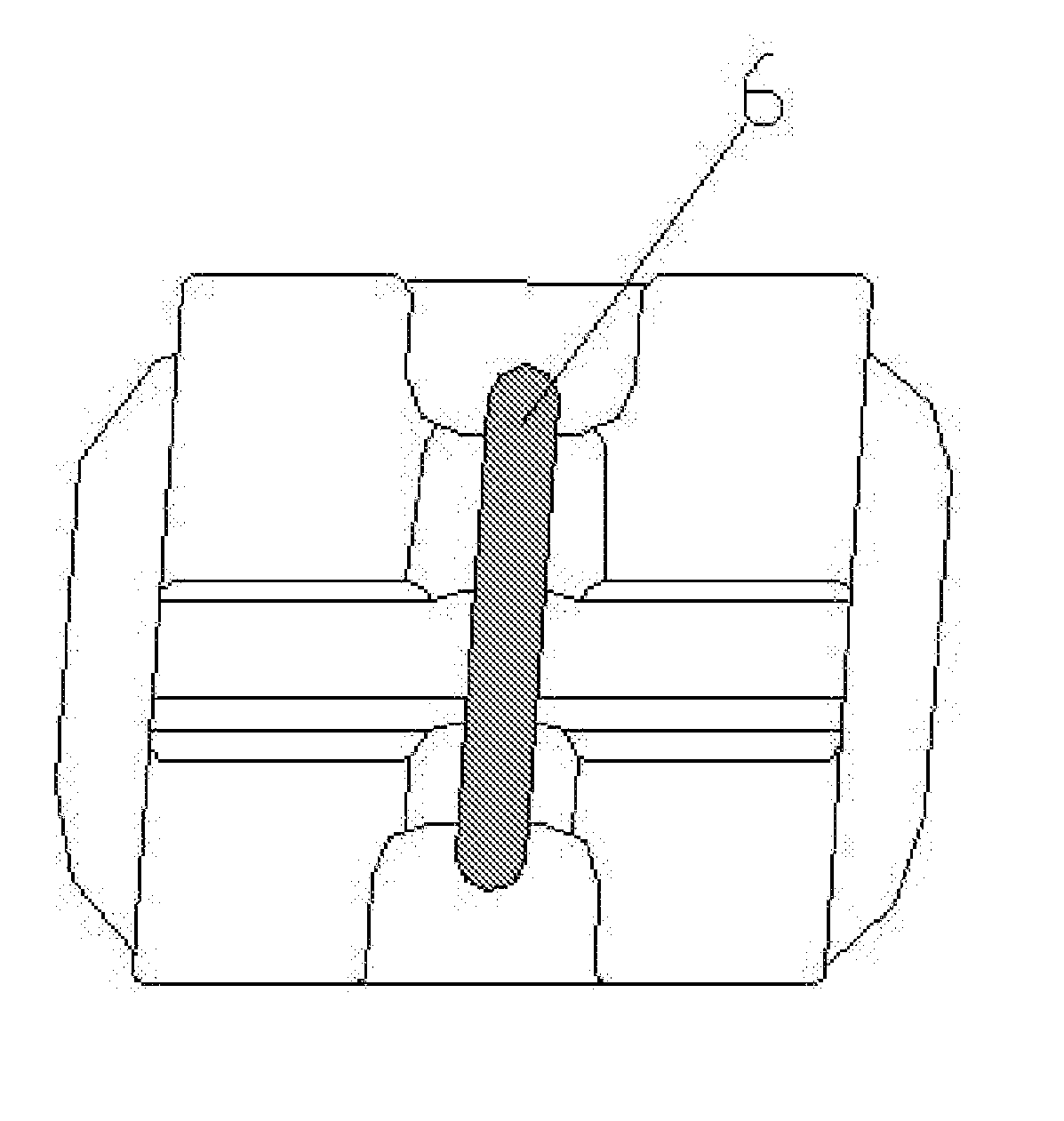 Bracket for correcting dentognathic deformity