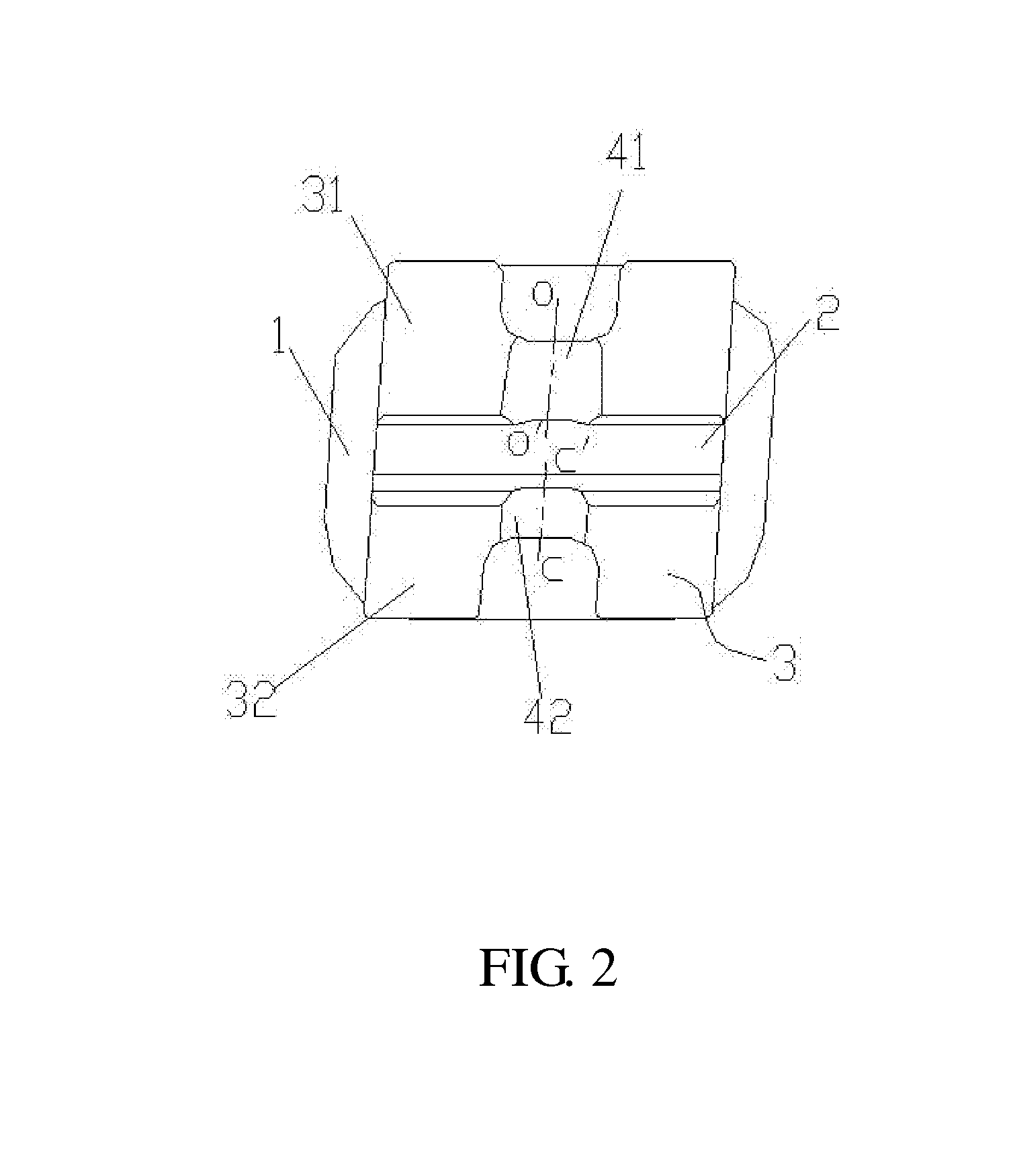 Bracket for correcting dentognathic deformity