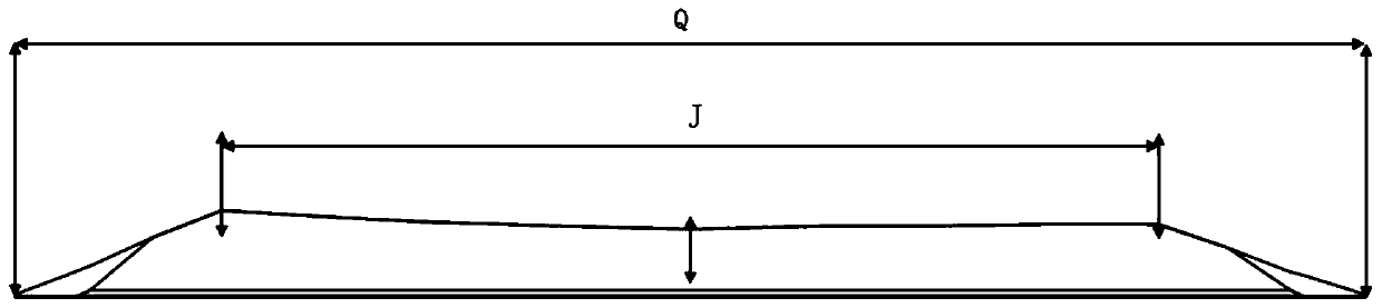 Design method for development size of novel extruded die plate