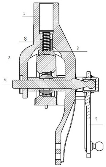 Gear shifting mechanism with self-positioning and gear shifting return functions