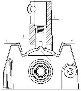 Gear shifting mechanism with self-positioning and gear shifting return functions