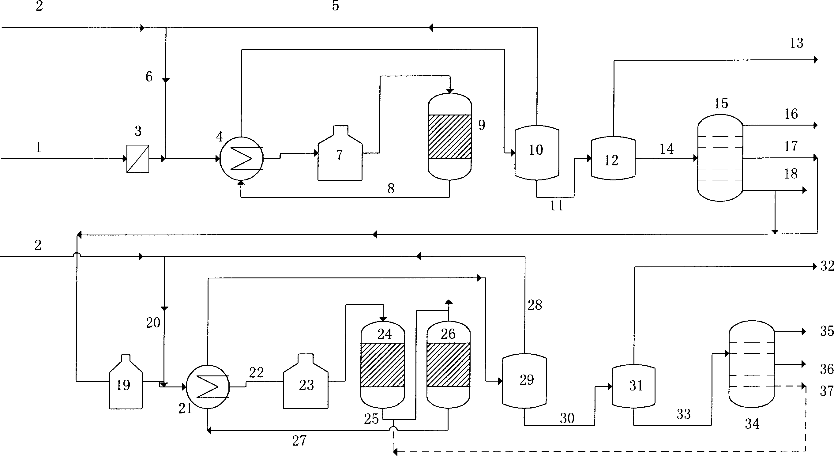 Process for greatly preparing hihg-quality diesel oil or jet fuel from liquefied coil oil