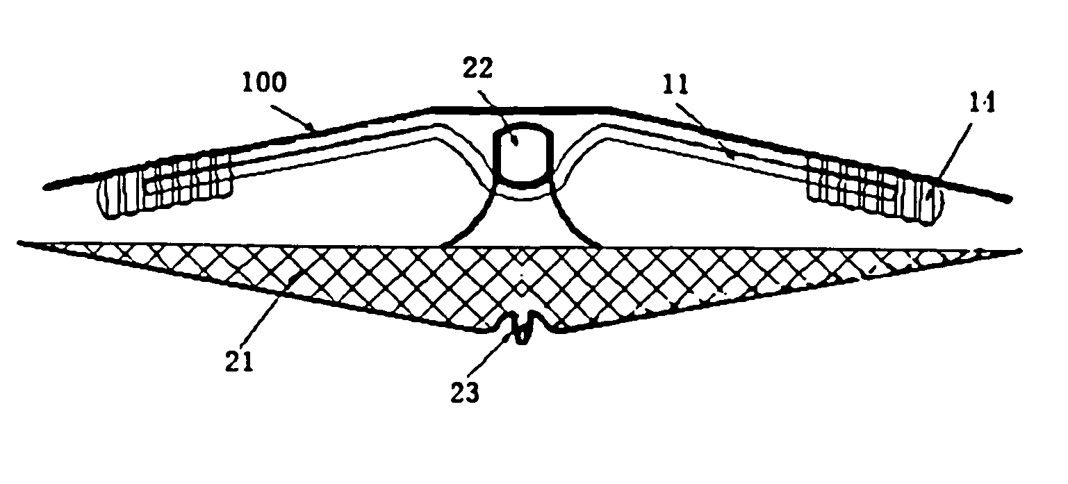 Heart septal defect occlusion device