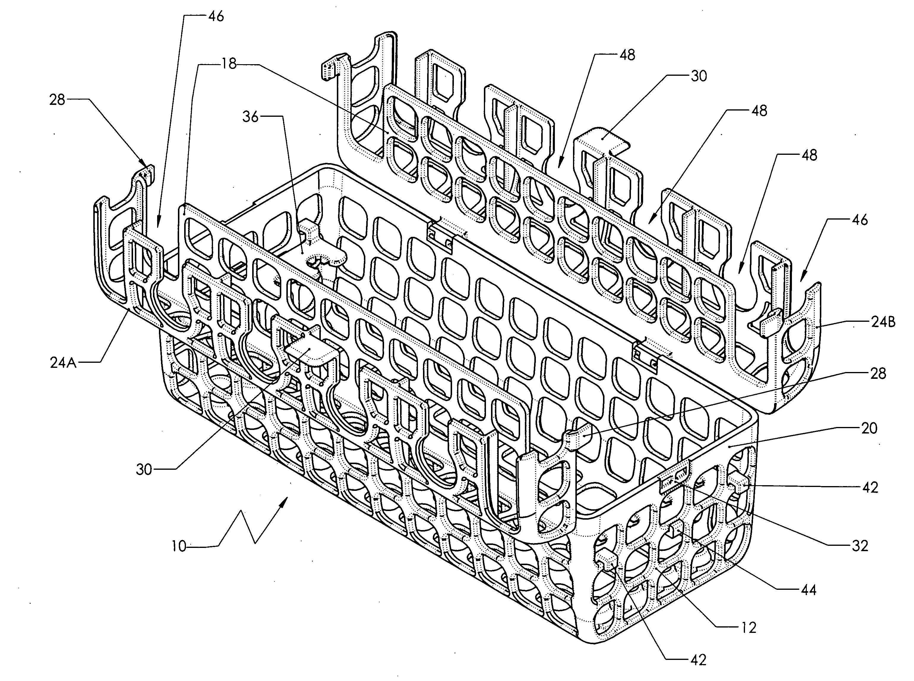 Dishwasher basket