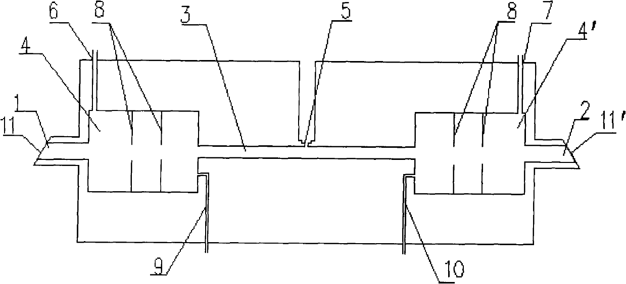 Longitudinal resonant photoacoustic pool for photoacoustic spectrometry monitoring of gases