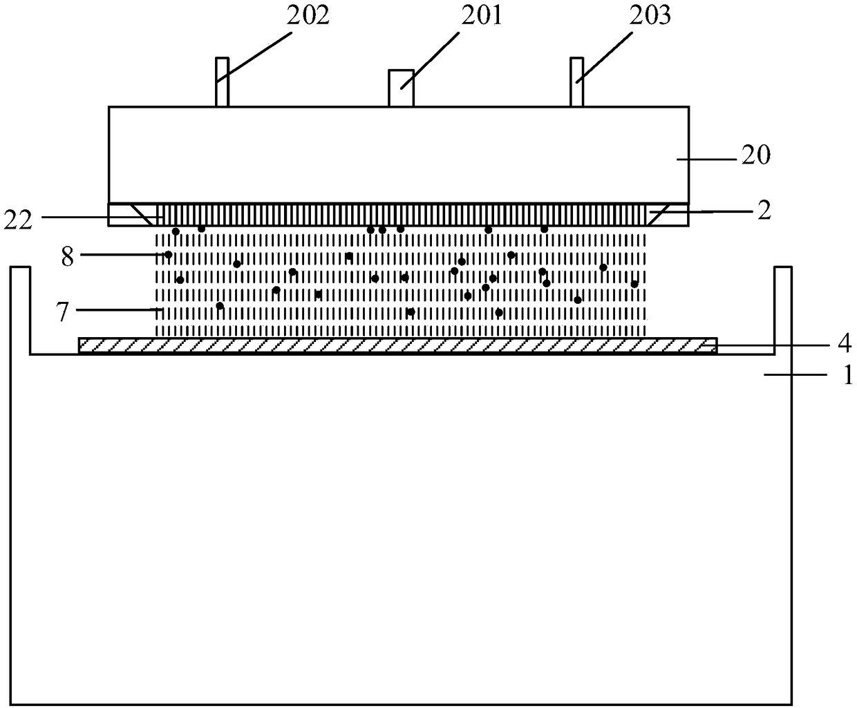 Washing device and method, developing system and method