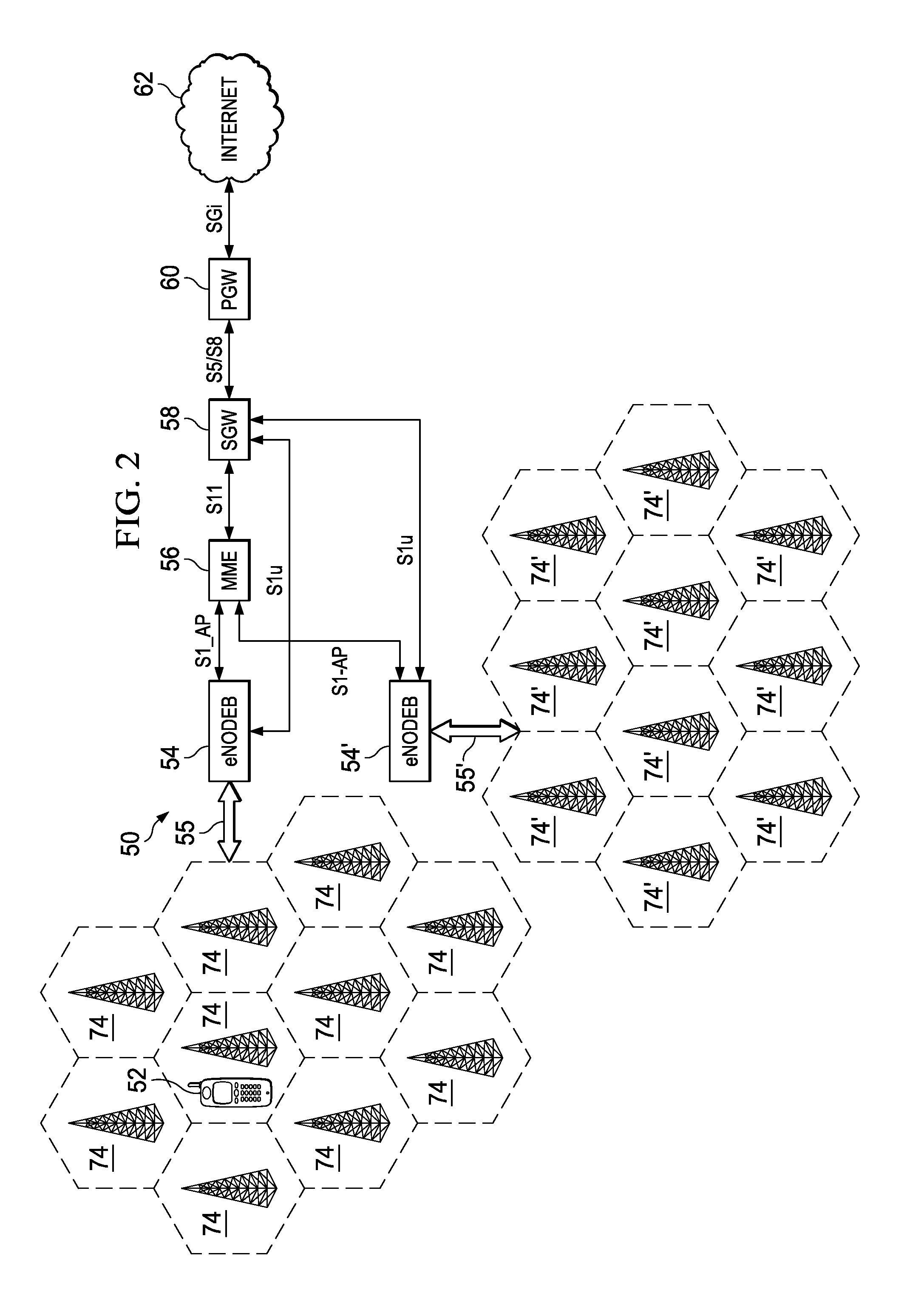 System and method for throttling downlink data notifications in a network environment