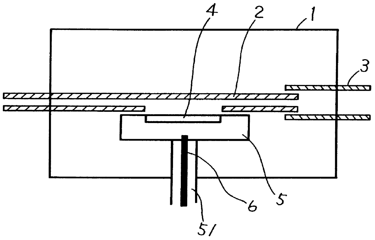 Method of crystal growth of compound semiconductor, compound semiconductor device and method of manufacturing the device