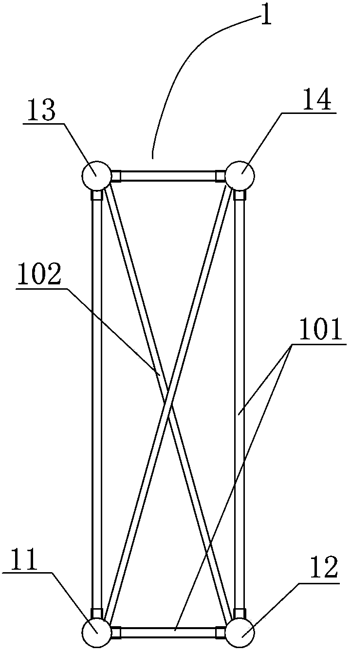 Construction method for ultrahigh combined support for bridge side span cast-in-situ section