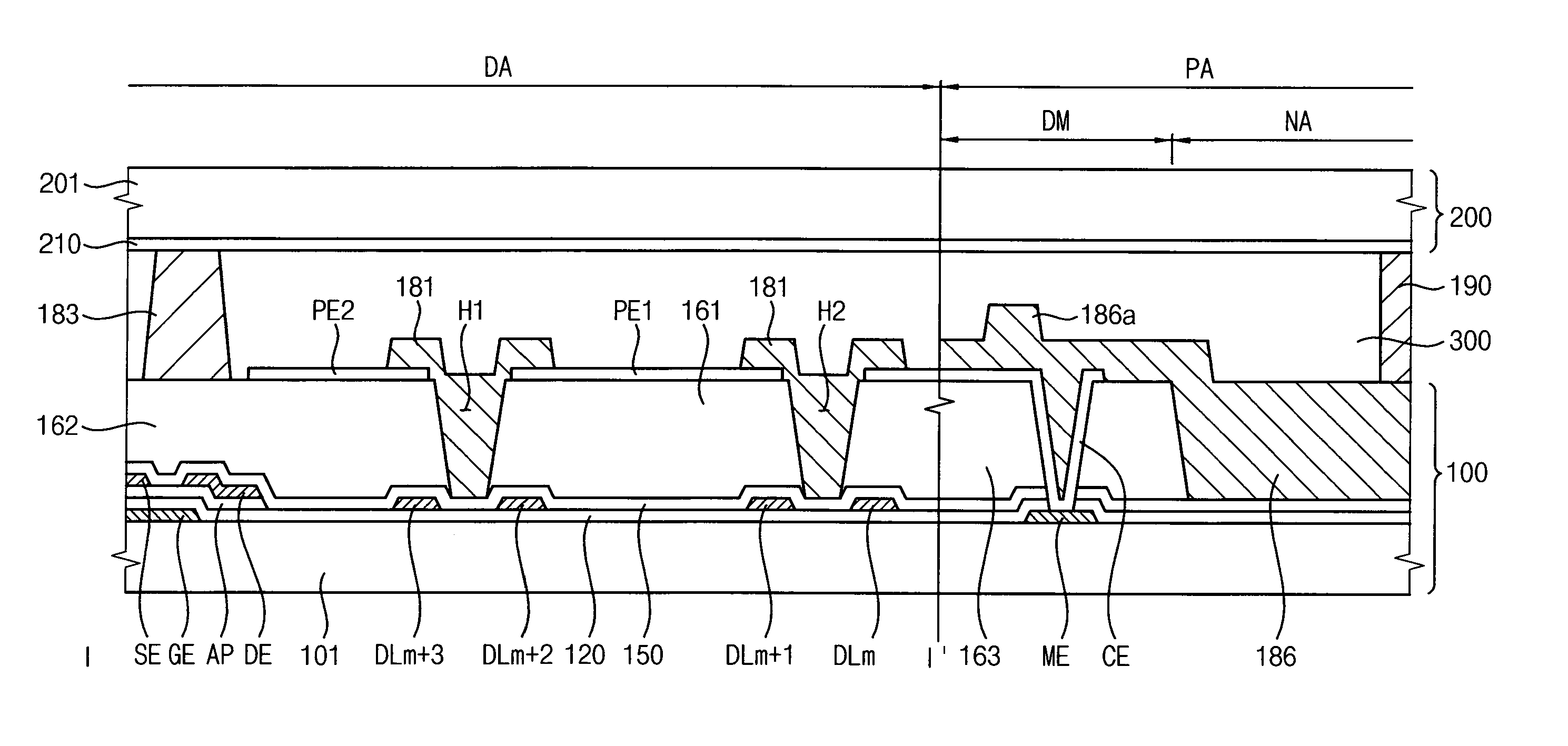 Array substrate, liquid crystal display panel having the same and method of manufacturing the same