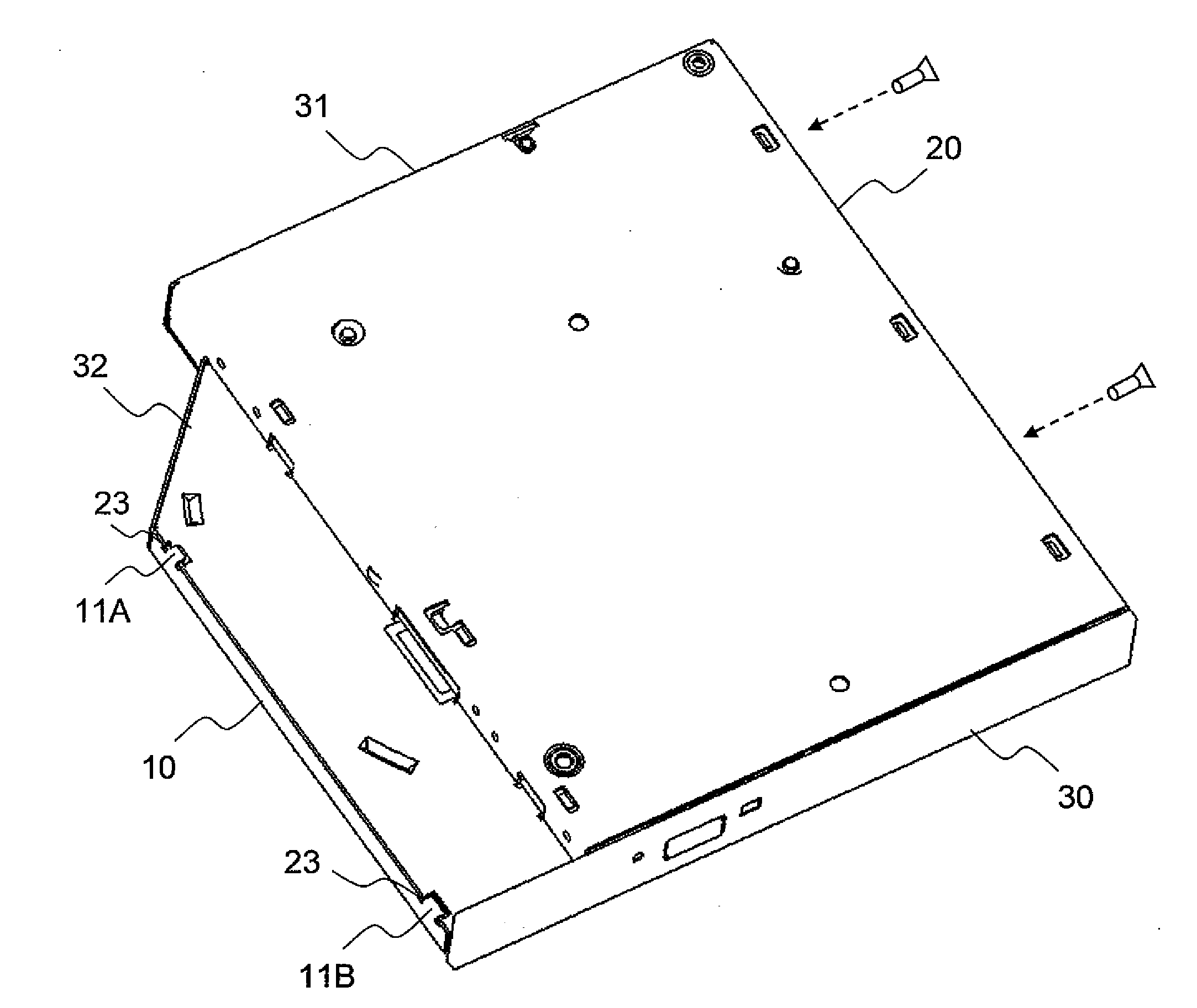 Optical disk device