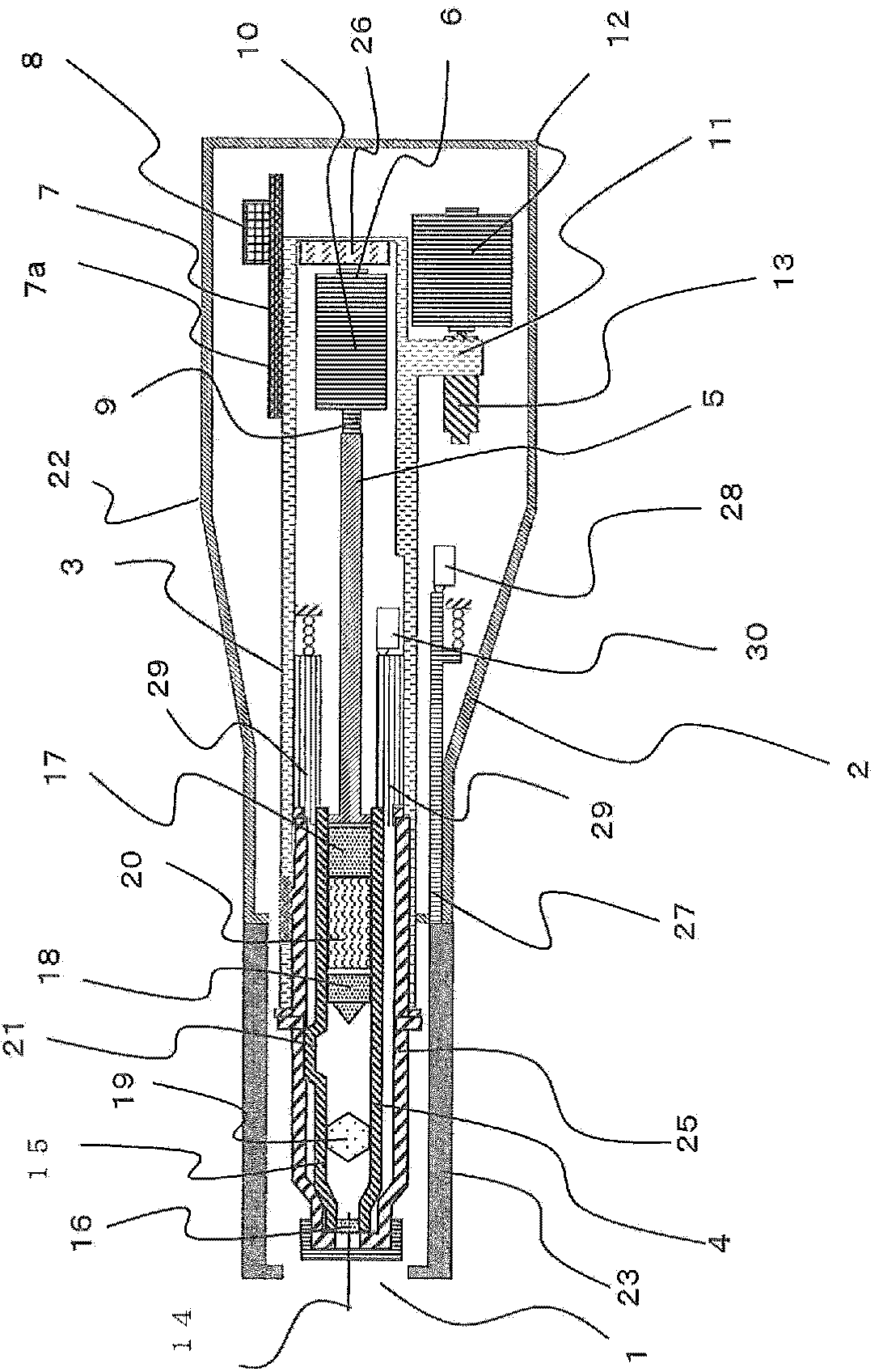 Drug infusion device, method for controlling drug infusion device, program, and recording medium