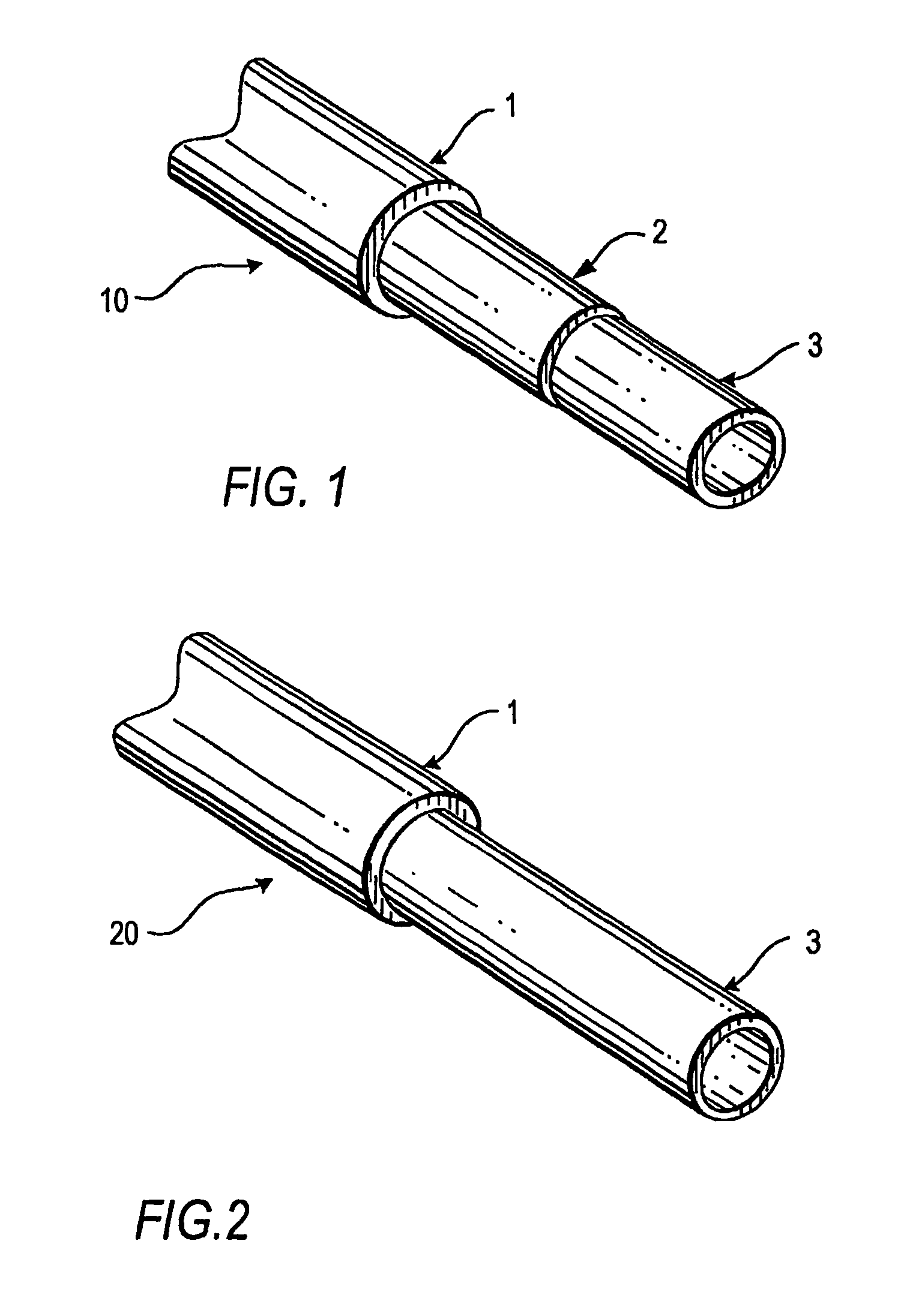 Co-extruded tubing