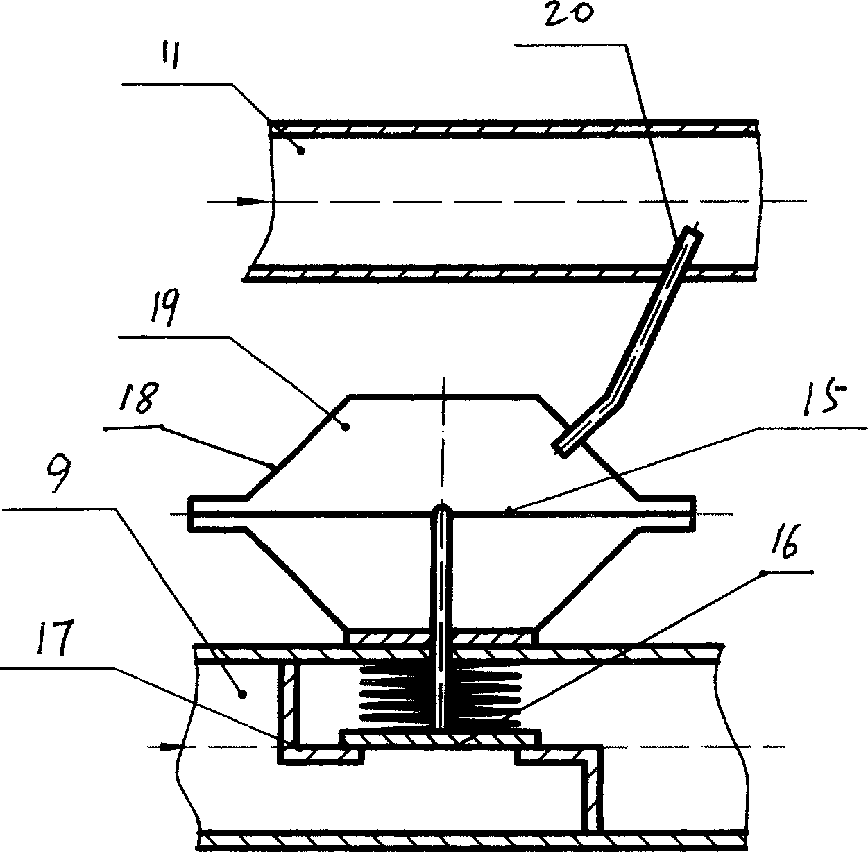 Exhaust silencer of internal combustion engine