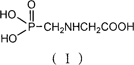 Novel process for recycling mother solution of glyphosate prepared by glycin method