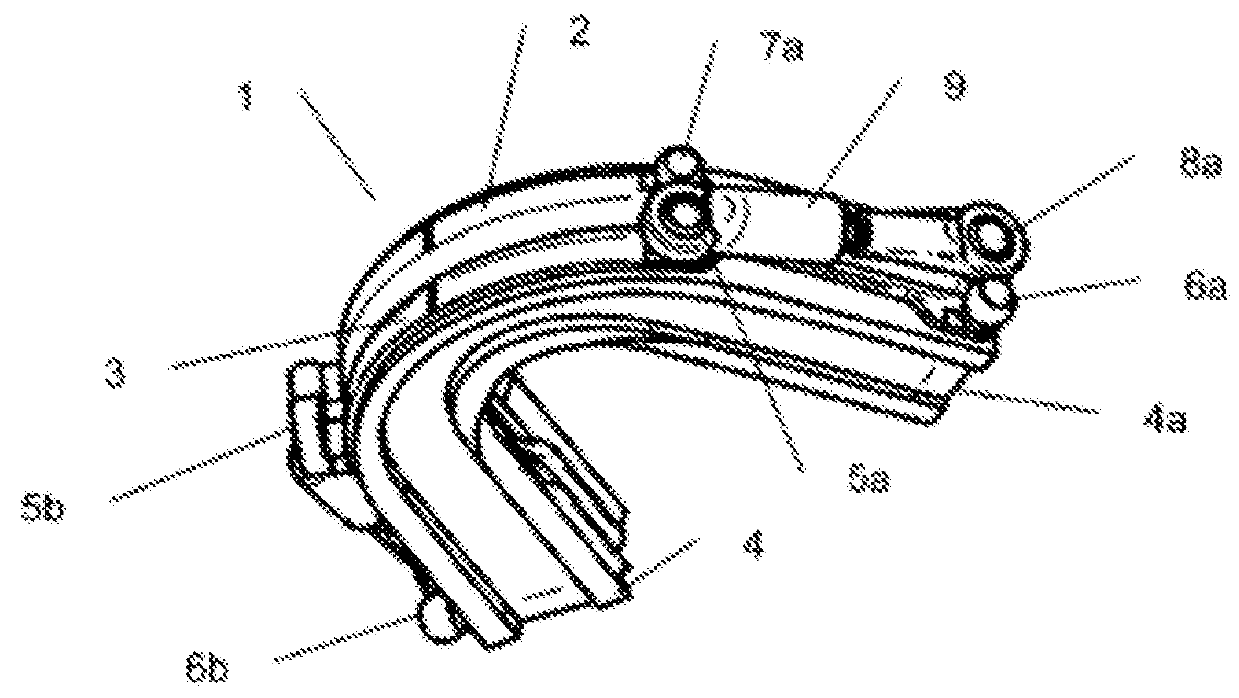 Two-part mandibular advancement splint