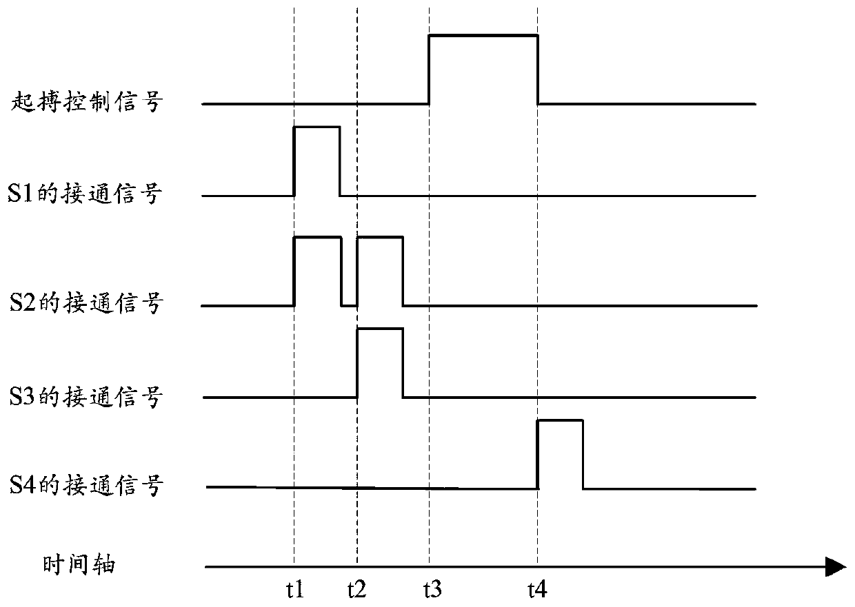 Implantation detection circuit, implantation detection method and implantation detection device for cardiac pacing system