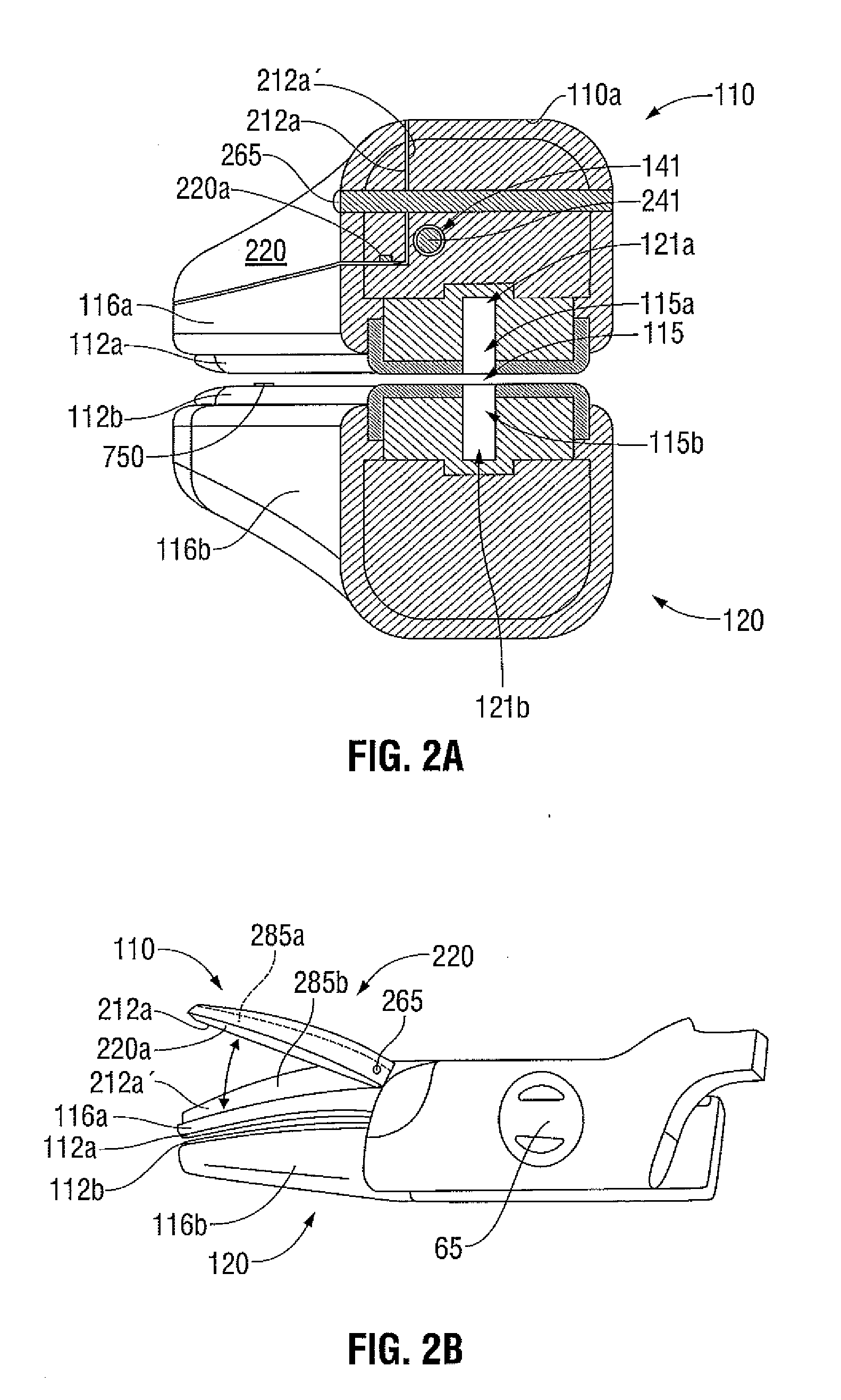 Dissection Scissors on Surgical Device