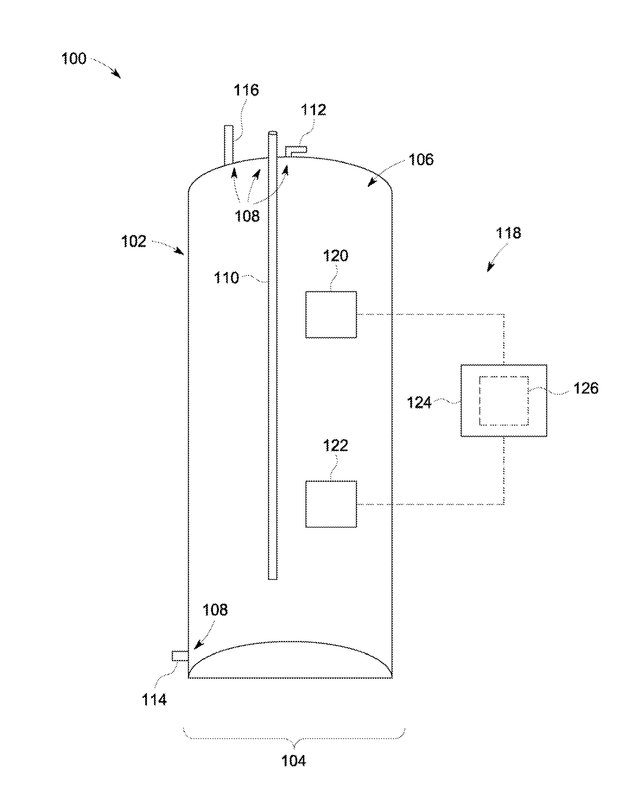 System and method for regulating temperature in a hot water heater