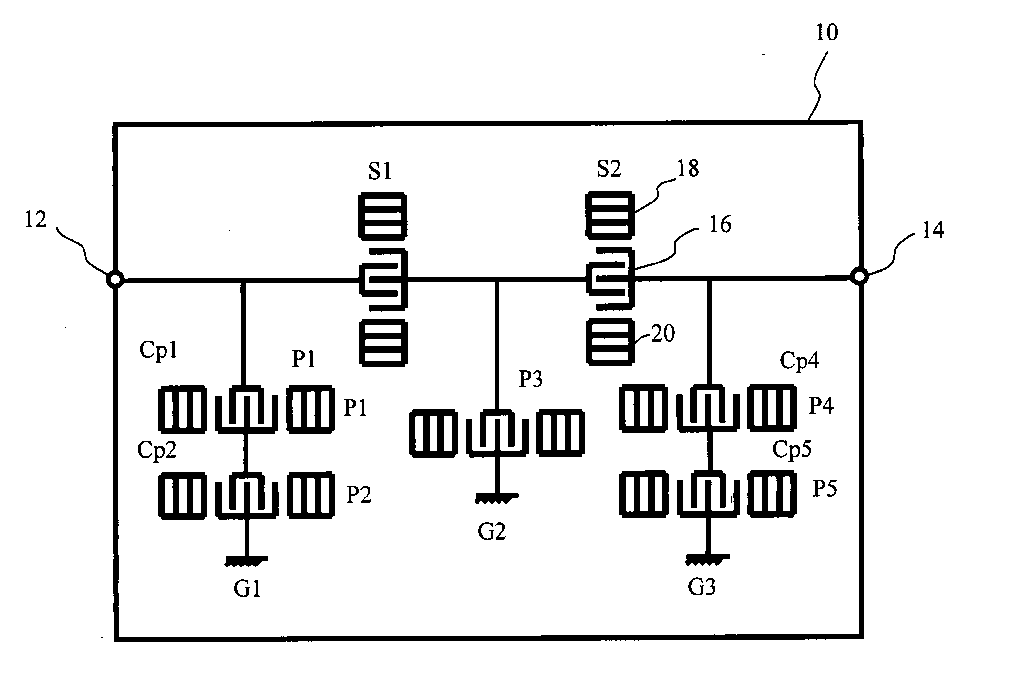 Surface acoustic wave filter