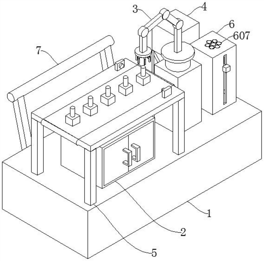 Core column bottling and packaging production device used in field of superhard material production