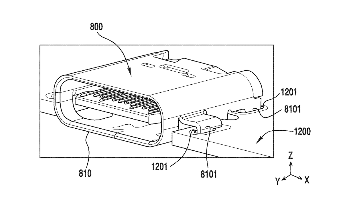 Connector and electronic device including the same