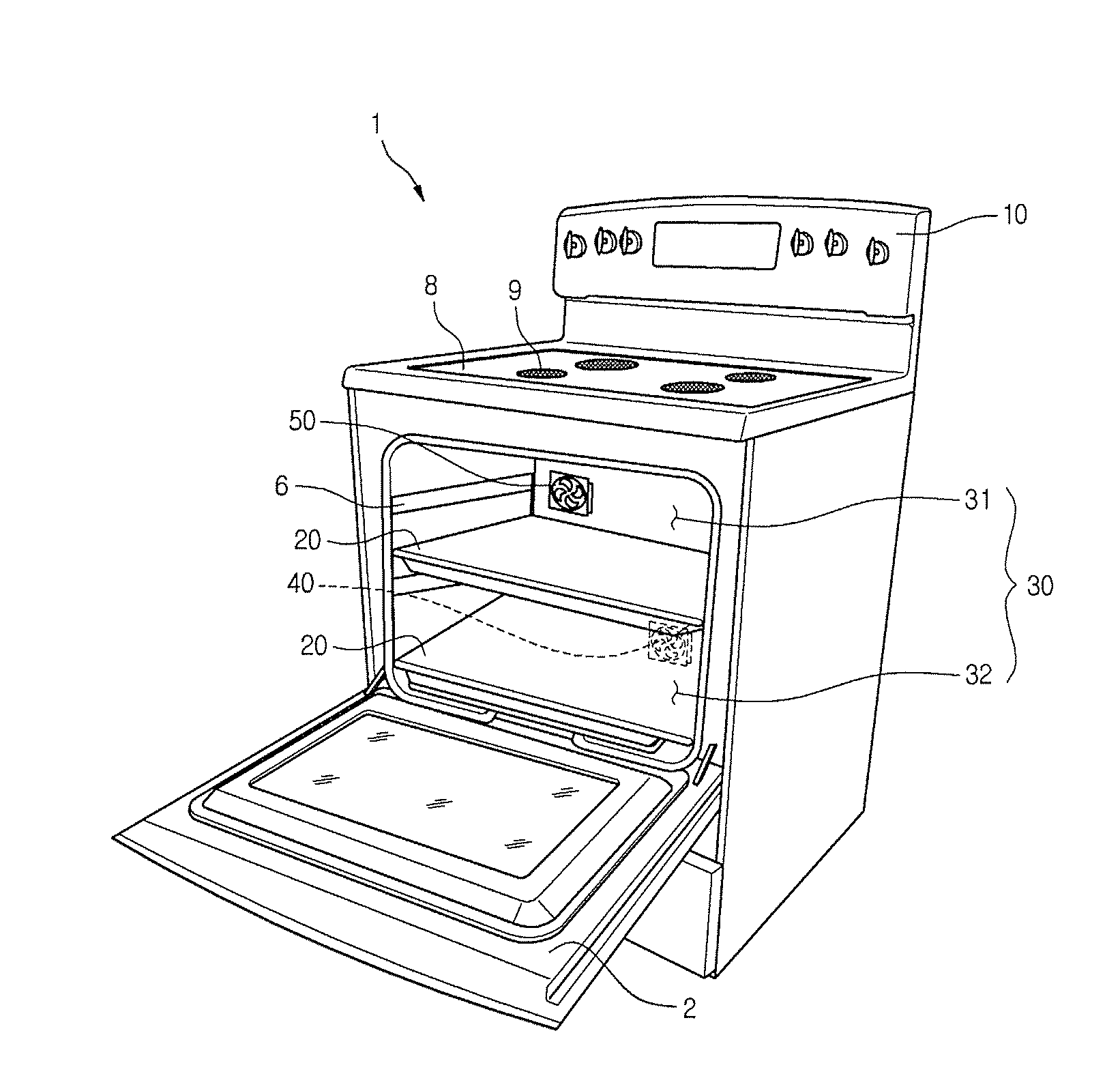 Electric oven and method of operating the same