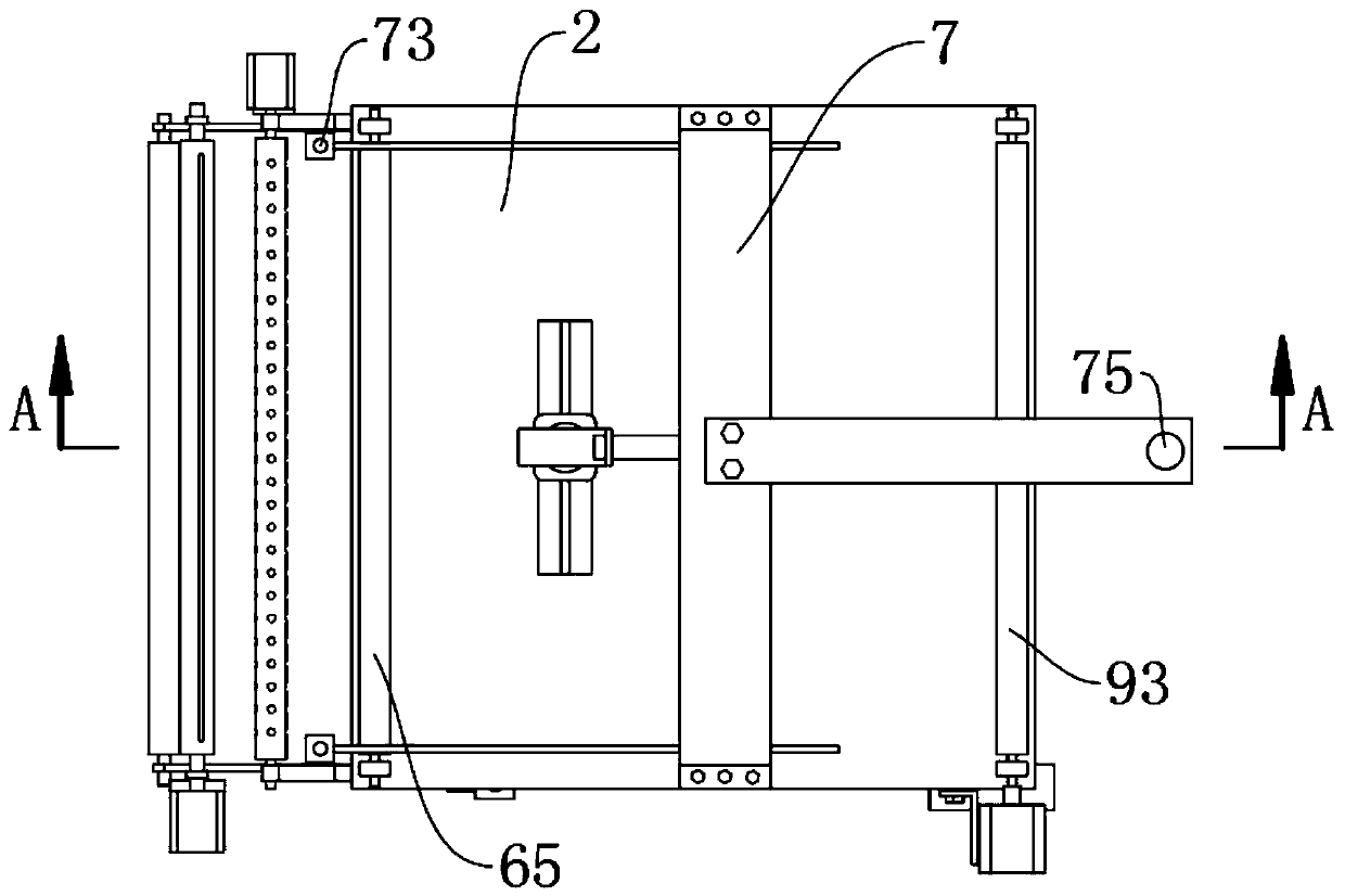 Cloth wrinkle removing device for spinning