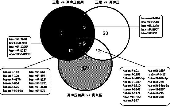 Application of microRNA (ribonucleic acid) has-miR574-3p in hypertension diagnosis