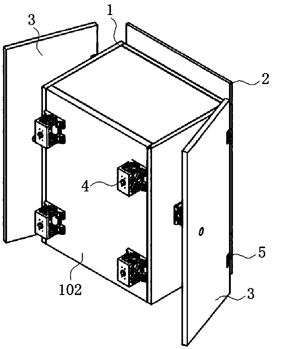 Cabin plate type satellite configuration and assembly method thereof