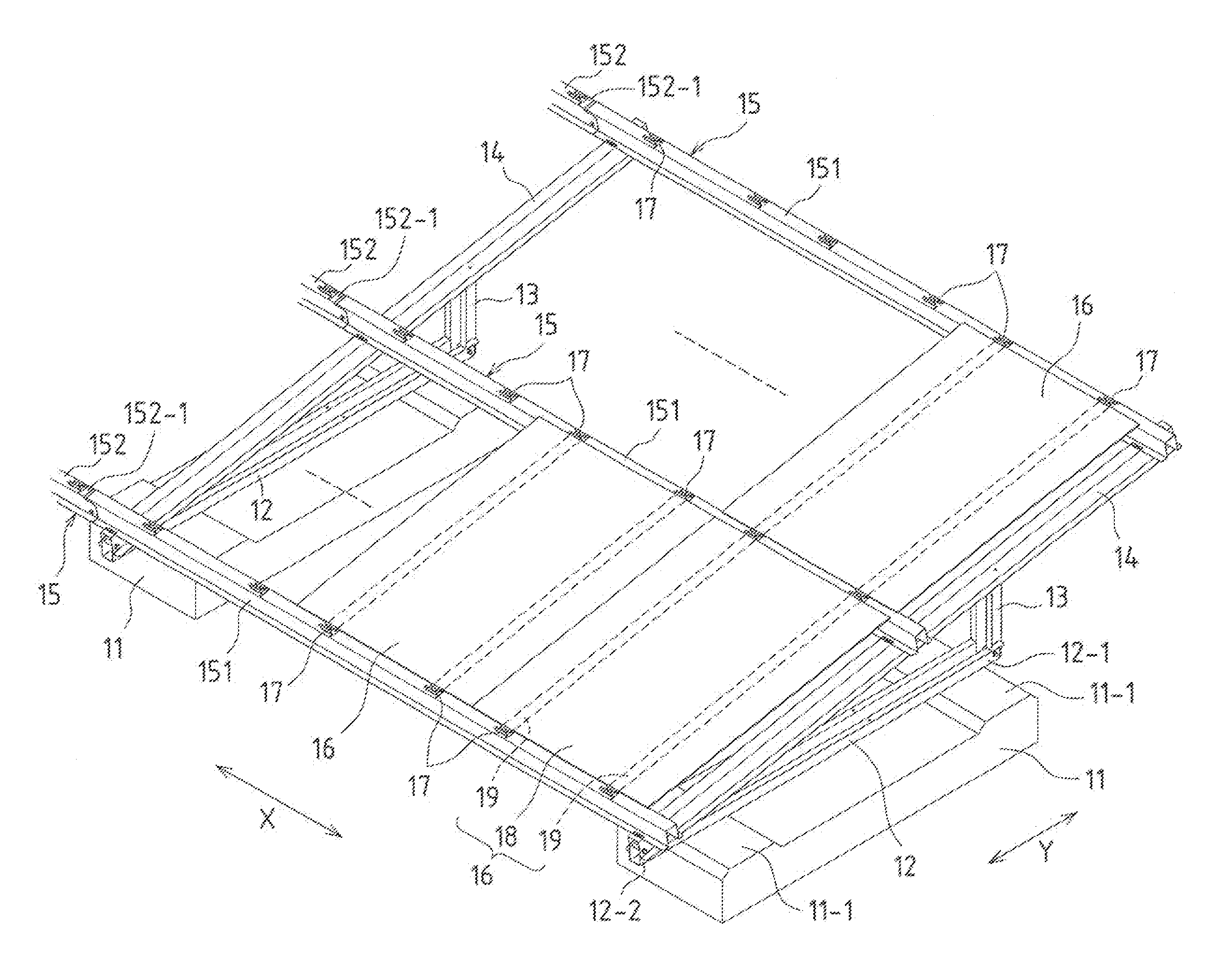 Structural object supporting structure, structural object mount, method for installing structural object using the mount, and solar photovoltaic system