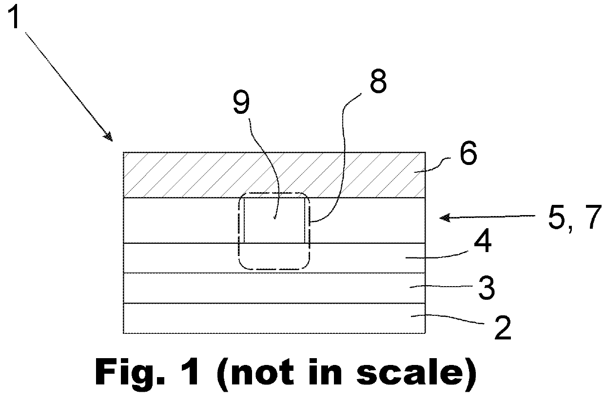 Thin film photovoltaic cell structure, nanoantenna, and method for manufacturing