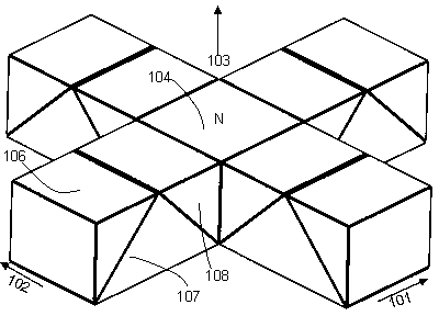 Magnet unit, magnet array, magnetic levitation planar motor and lithographic device using magnetic levitation planar motor