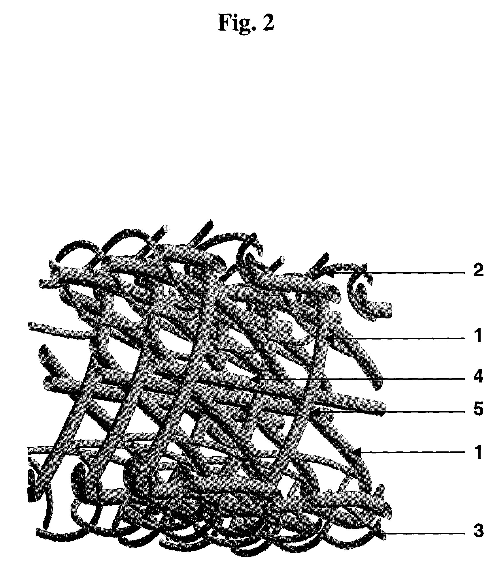 Three-dimensional catalyst gauzes knitted in two or more layers