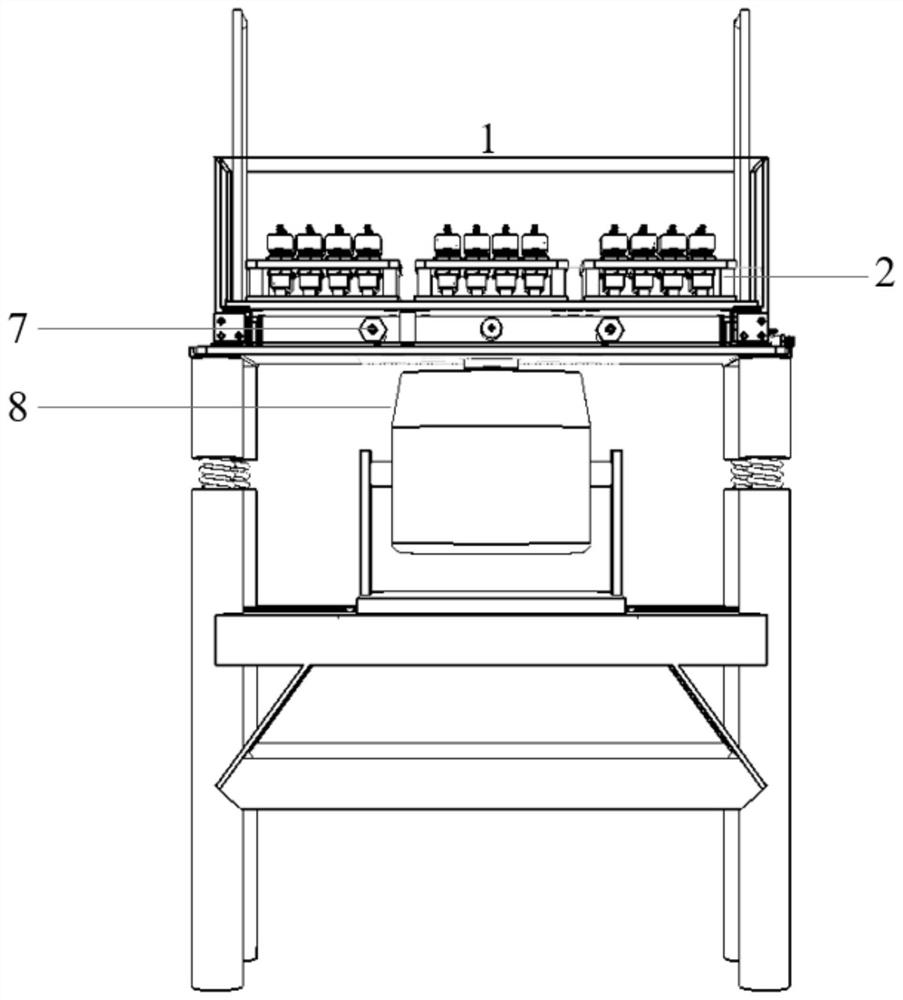 GIS solid insulation multi-sample three-factor aging test device and test method