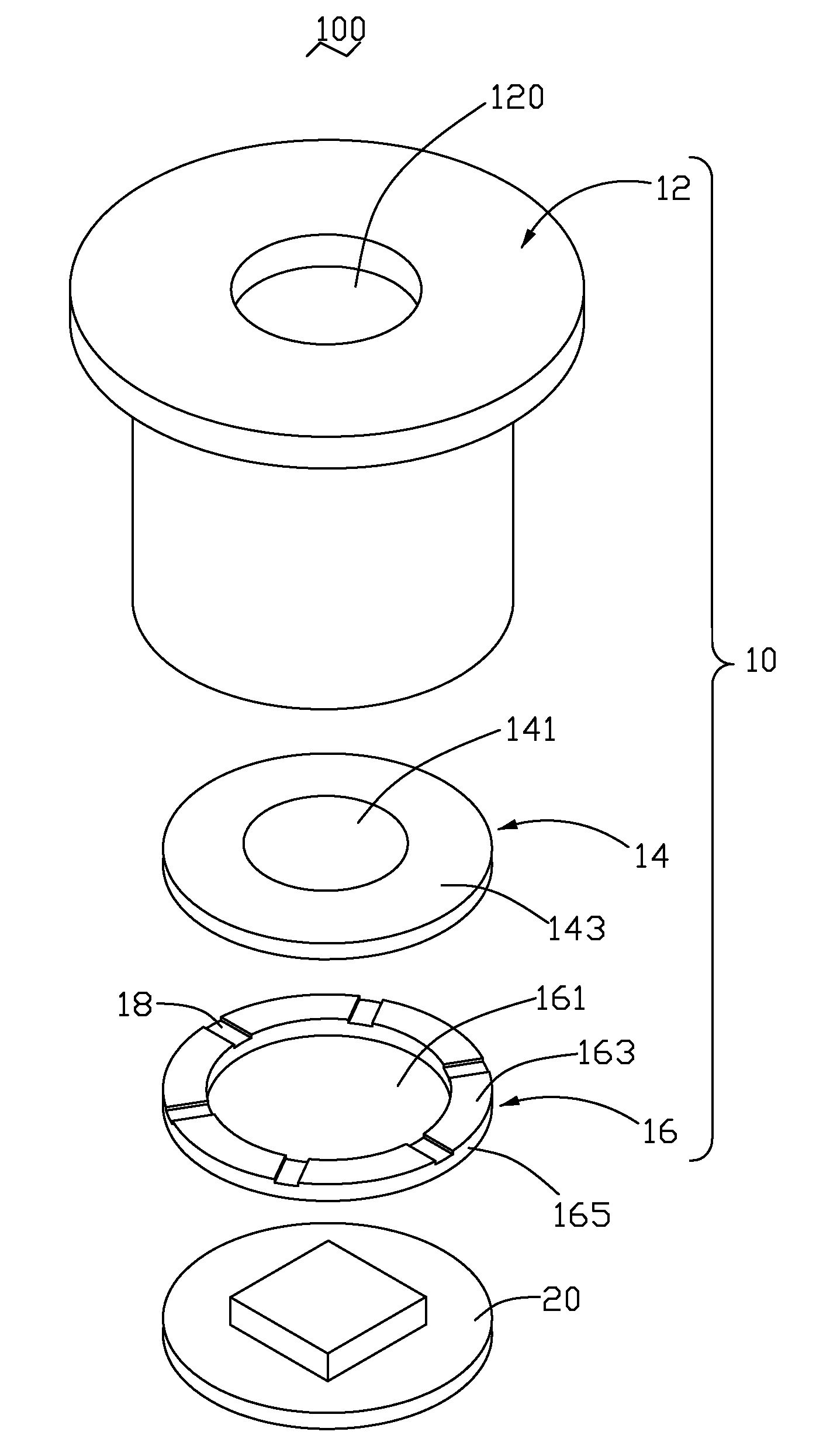 Lens module and camera module using the same