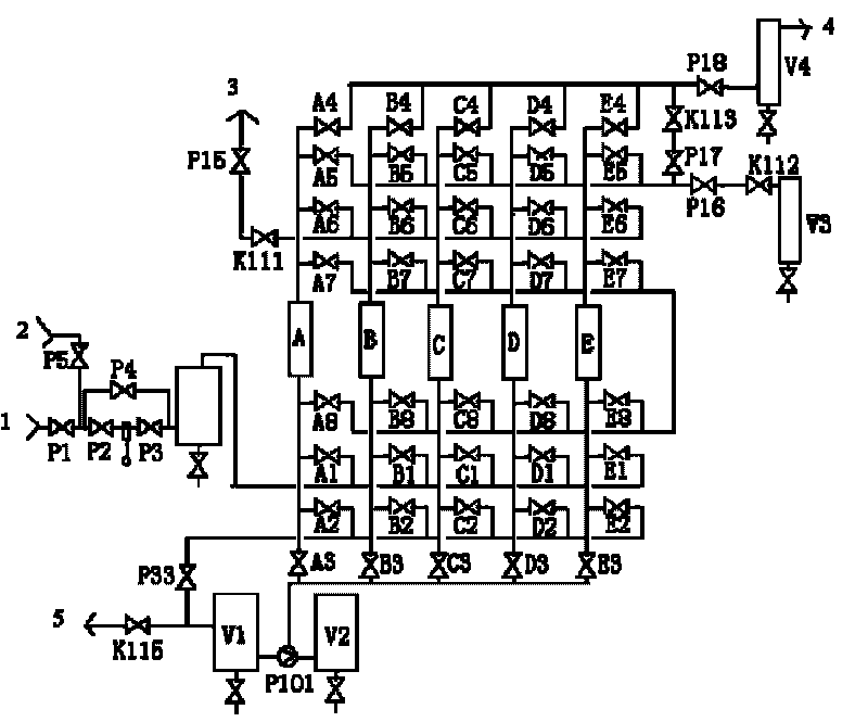 Production method for pressure-swing adsorption concentration of methane in gas