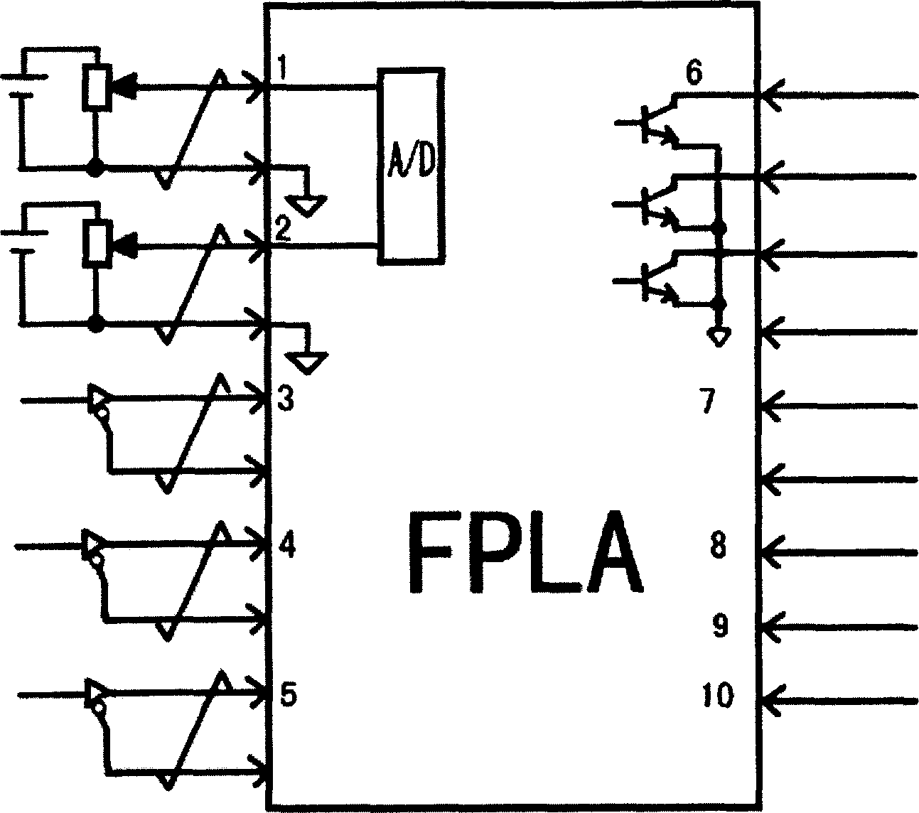 Servo driver for DC electric machine