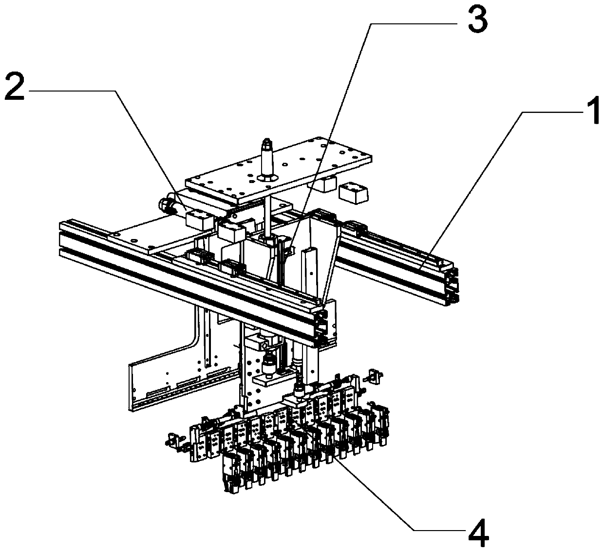 Field planting cup loading device